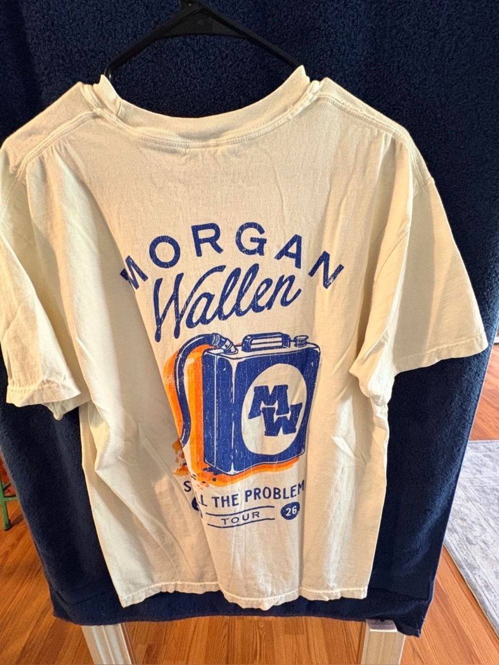 2026 Authentic large Morgan Wallen Still The Problem Tour Gas Canister T-shirt